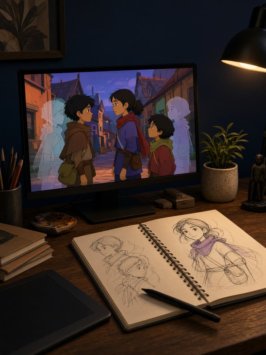 Photograph for 2D Animation